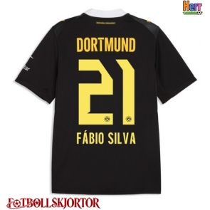 Borussia Dortmund Fabio Silva #21 Bortatröja 2026-27 Kortärmad